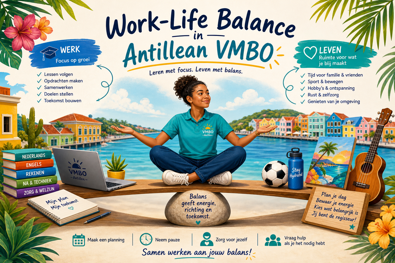 Decorative image for Work-Life Balance in Antillean VMBO