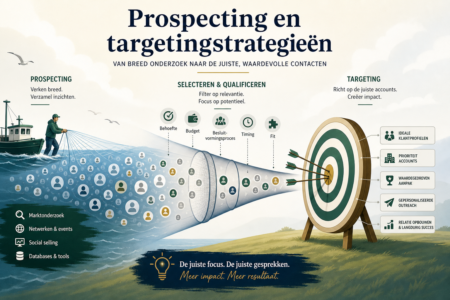 Decorative image for Prospecting en targetingstrategieën