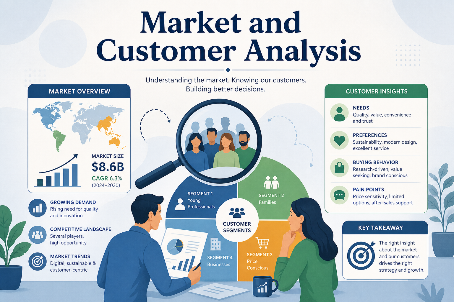 Decorative image for Market and Customer Analysis