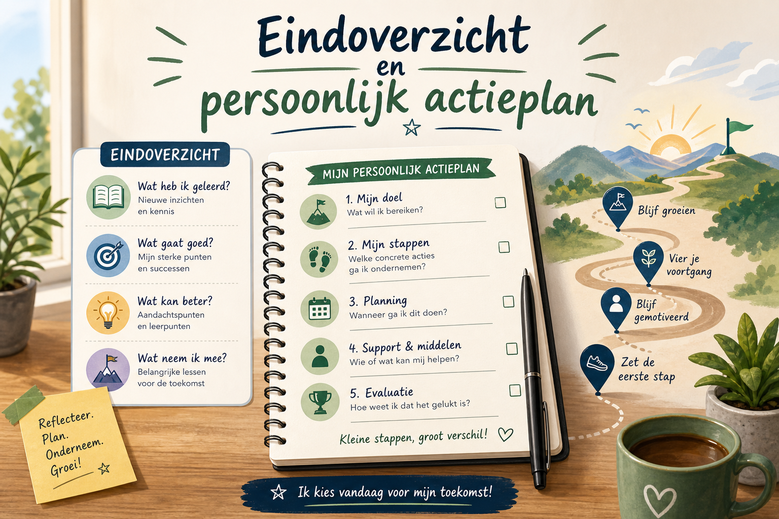 Decorative image for Eindoverzicht en persoonlijk actieplan