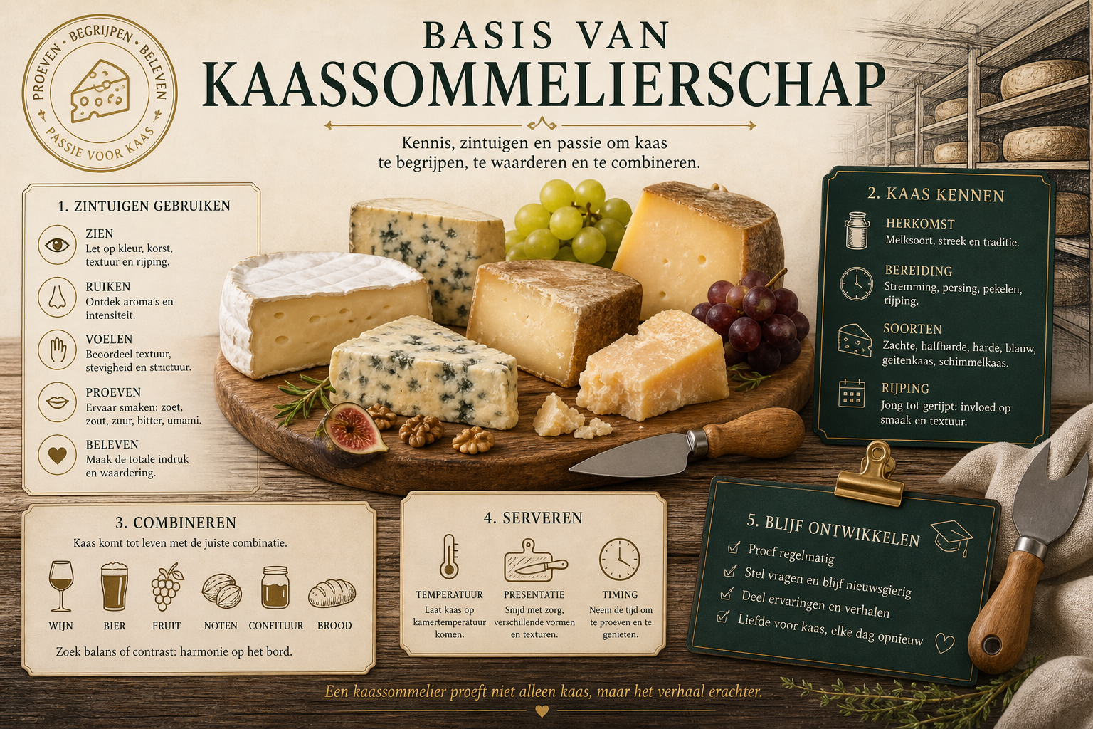 Decorative image for Basis van kaassommelierschap